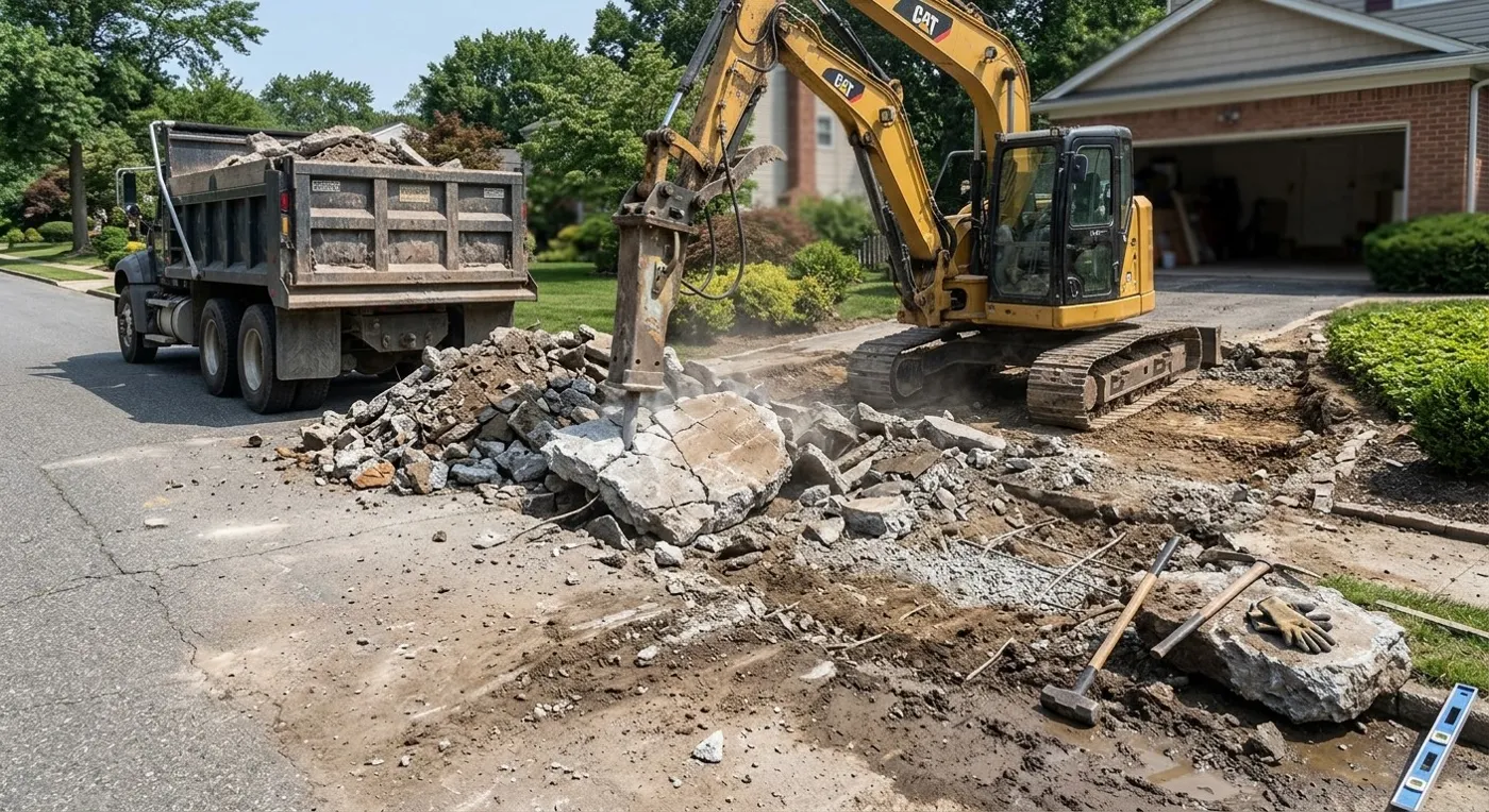 Concrete Removal in Pittsburgh, PA